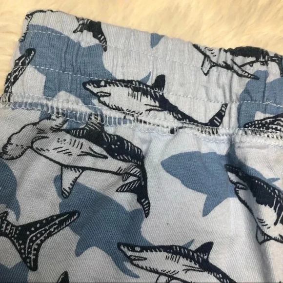 H&M Shorts Black & Blue Sharks  Size 2-3 Years - Picture 15 of 16